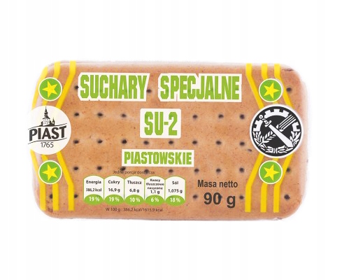 

Szuchary Specjalne Piastowskie 90G Racja Wojskowa