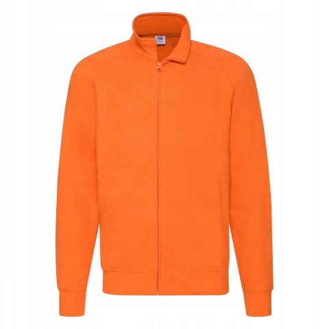 

Bluza męska lekka Sweat Jacket FruitLoom Orange XL