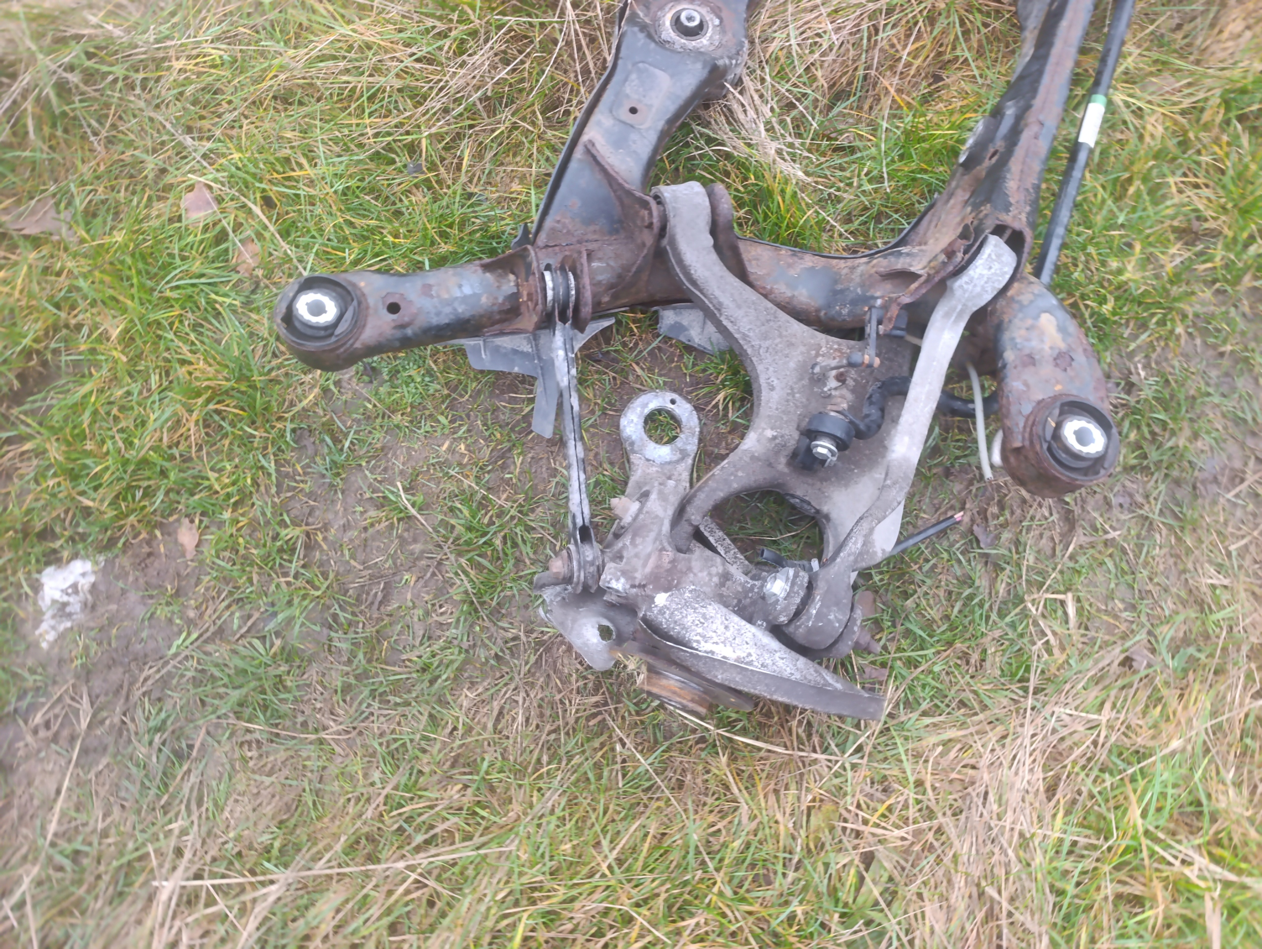 sususpension sider rear part Audi A4 B8 quattro 1.8 TFSI complete