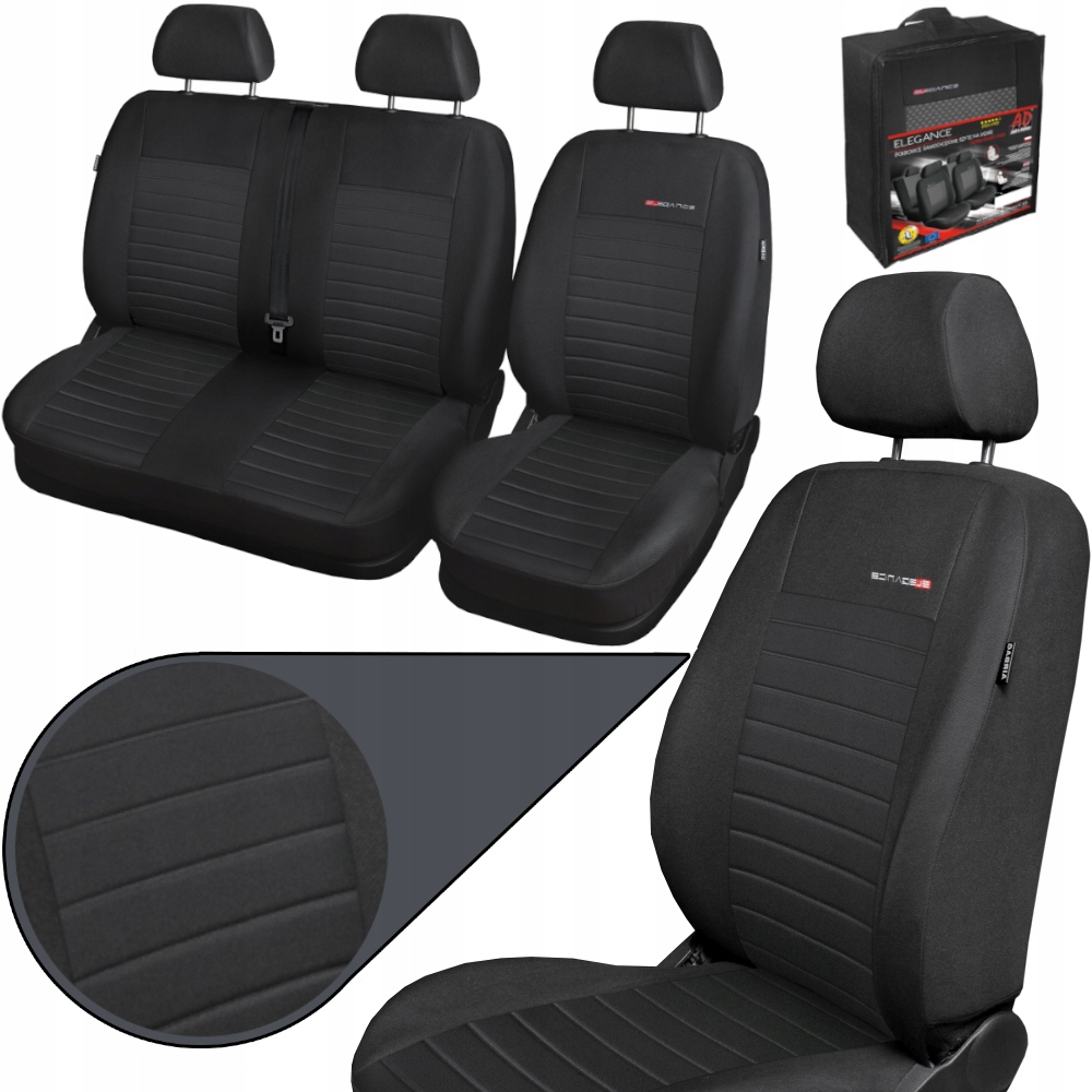 Pokrowce Samochodowe do Renault Trafic I, II, III (1981-2019) E2 P4