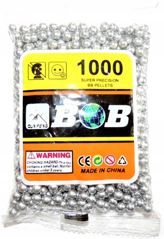 KULKI 6MM DO PISTOLETU 1000 SZT KOLORY DO WYBORU kuleczki do strzelania