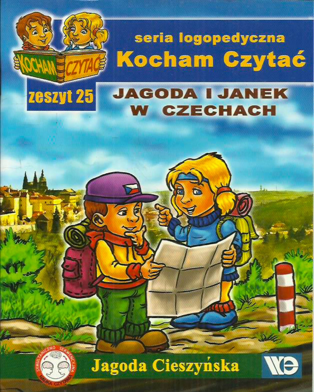 Kocham czytać. Seria logopedyczna. Zeszyt 25 Jagoda i Janek w Czechach