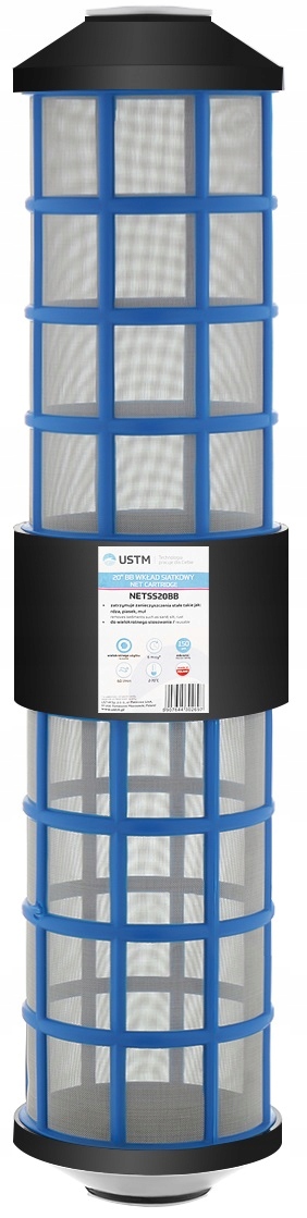 

Filtr Wody Wkład Siatkowy 20 ' Big Blue NETSS20BB