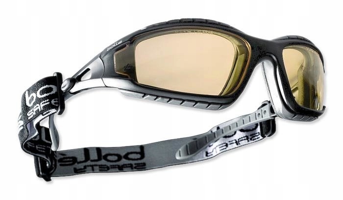 Bolle Safety Okulary Ochronne Bhp Uniwersalne Tracker II Żółty