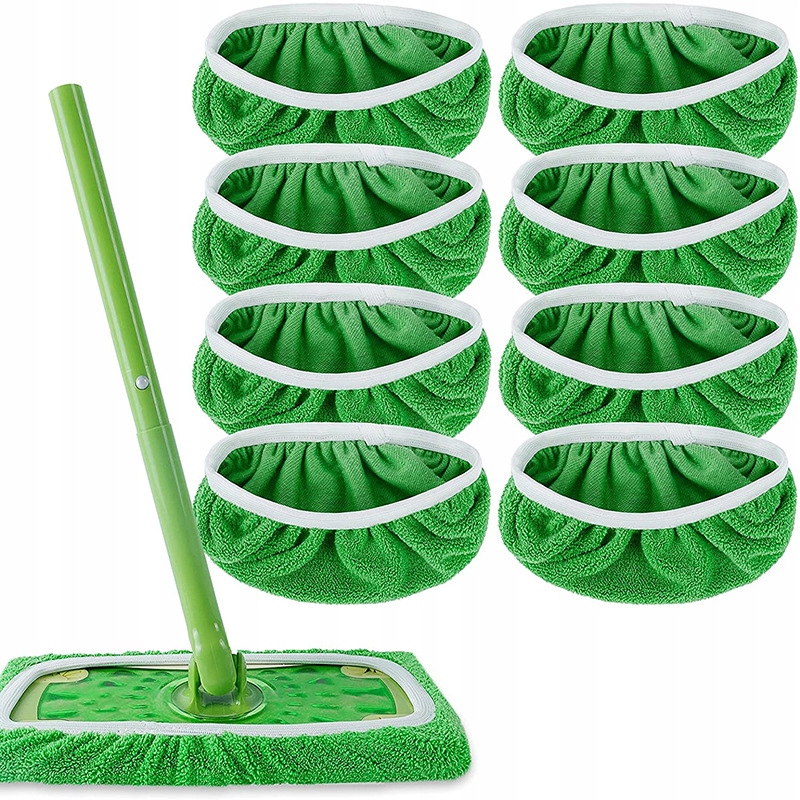 Podkładki zamiatające Swiffer Mop, mop wielokrotnego użytku 2/4/8PCS