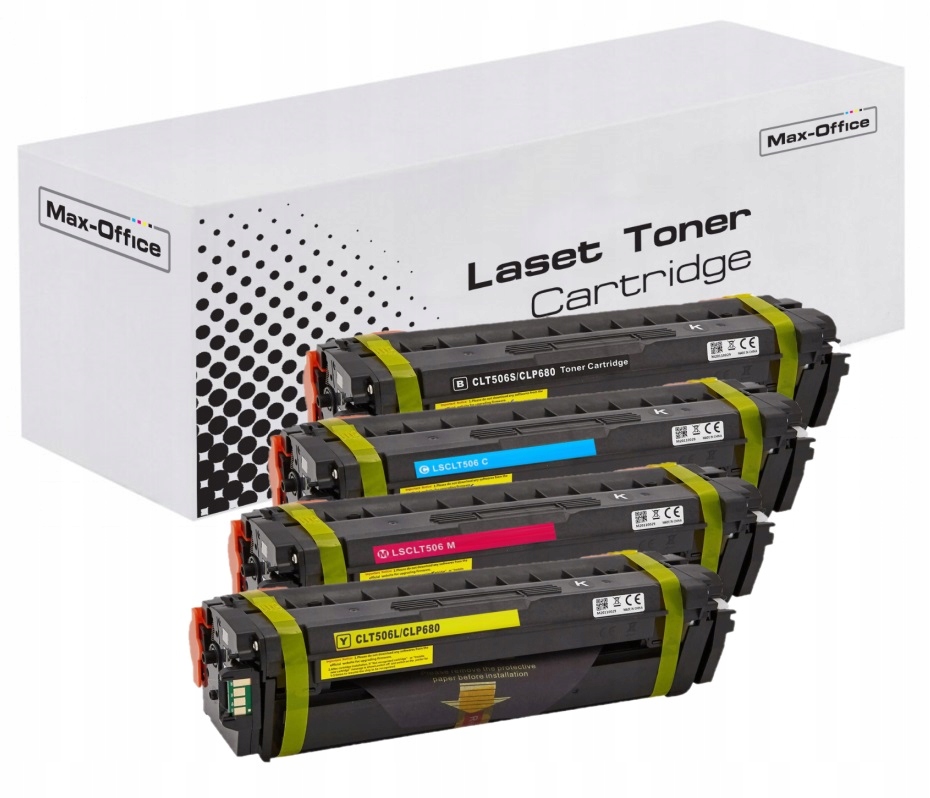 4X Toner Do Samsung CLP680DW CLP680ND CLX6260 Fd CLX6260 Fr Cmyk