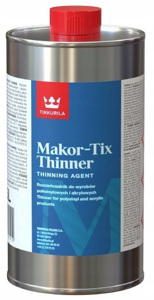 Tikkurila Makor-tix Thinner Rozcieńczalnik 10L