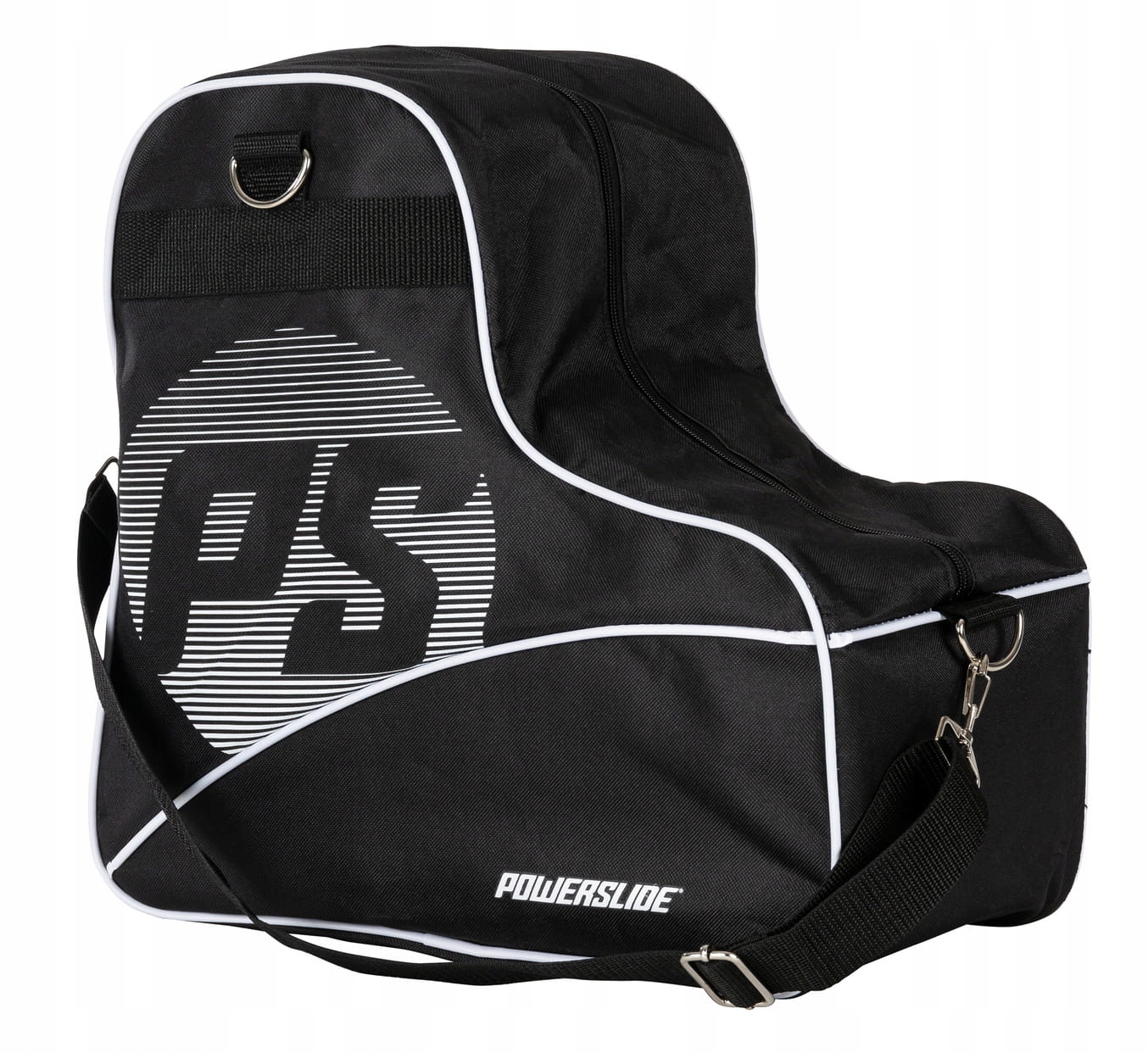 Torba na rolki Powerslide Skate Bag Ps II (czarno/biała)