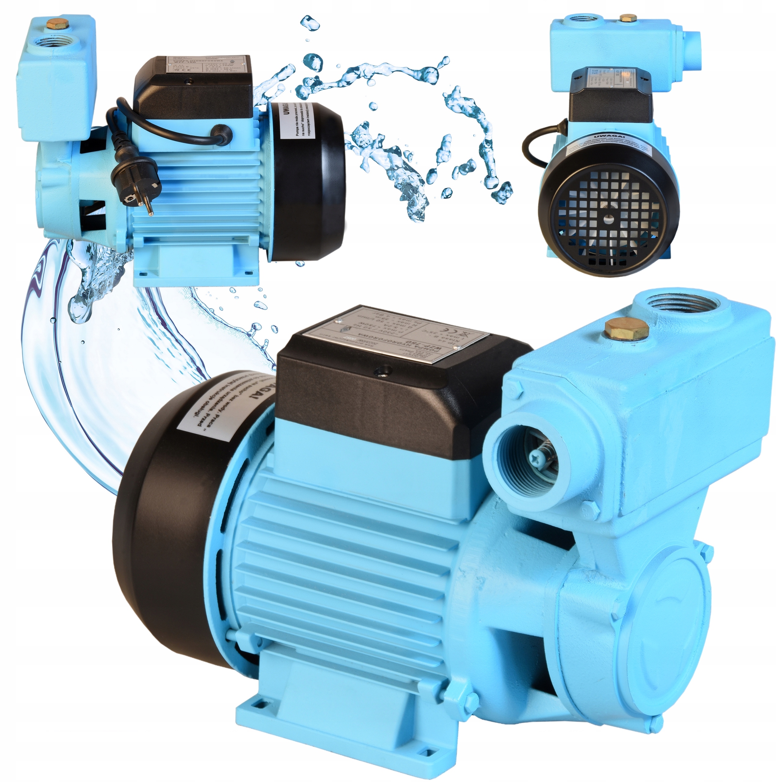 Pompa Hydroforowa 750 W do Wody Wz Wzp Powierzchniowa Ssąca Wydajna 3000l/h