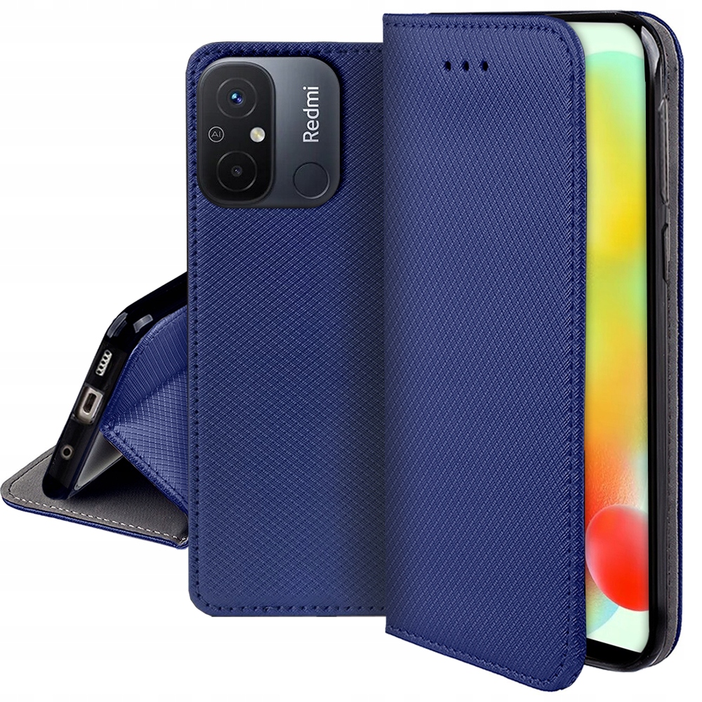 ETUI do XIAOMI REDMI 12C SMART MAGNET CASE PORTFEL + SZKŁO EAN (GTIN) 4037574328137