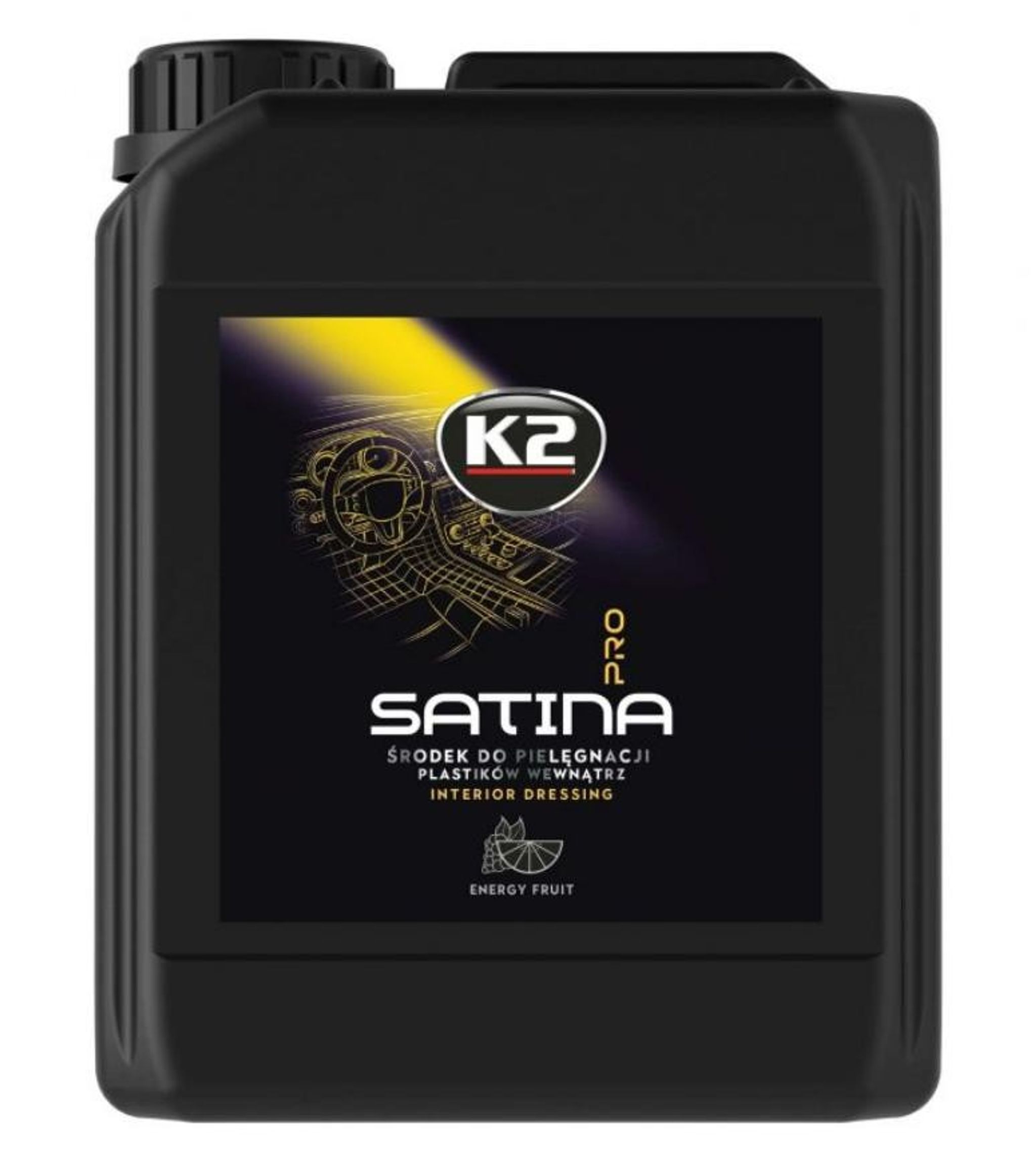 Dressing do Kokpitu Mat K2 Satina Pro Energy Fruit 5L