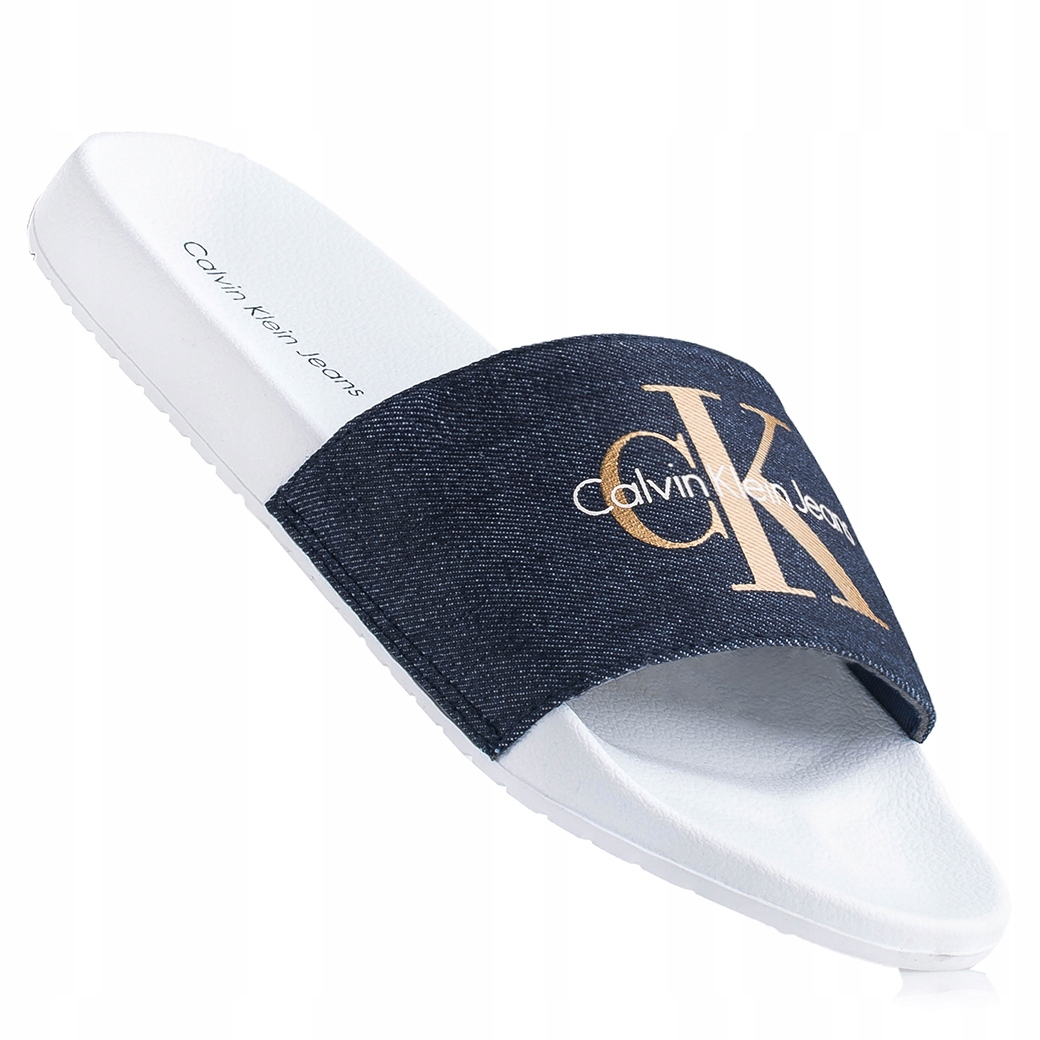 

Klapki męskie Calvin Klein Heritage Logo Slide