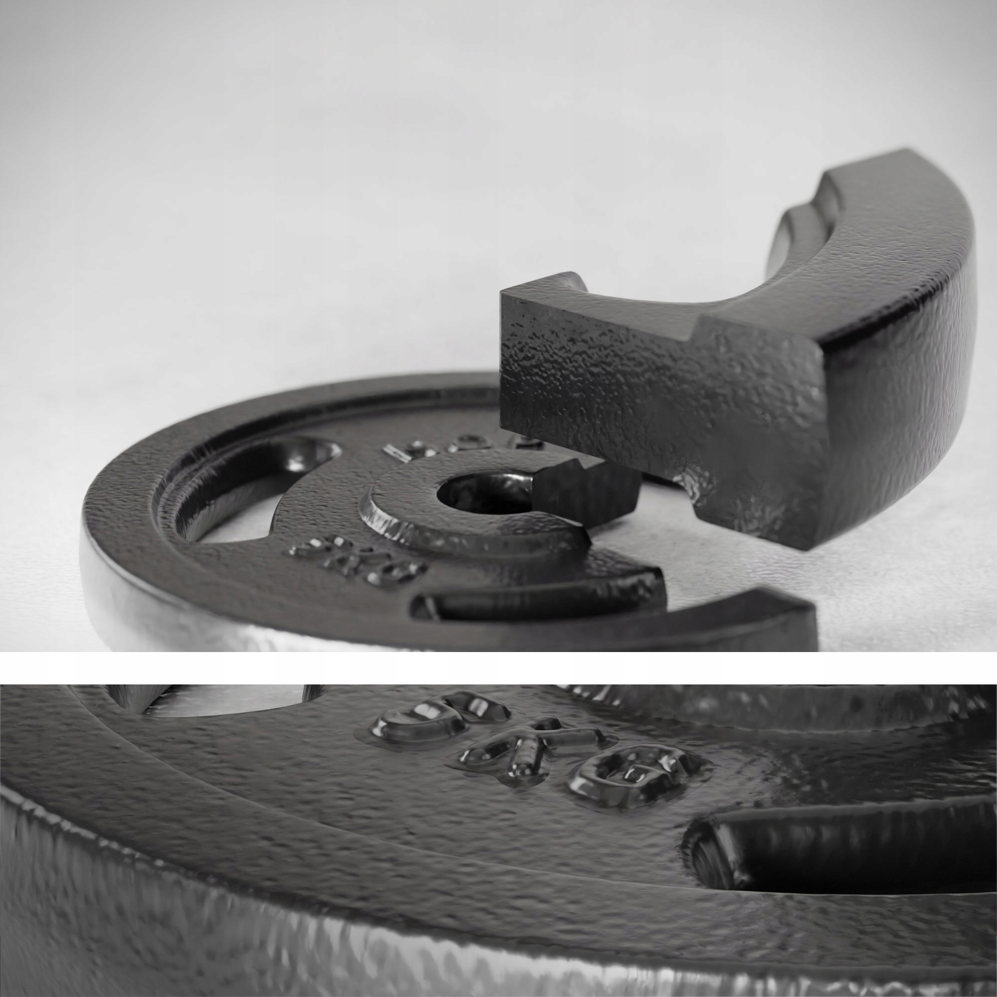 Hantle regulowane 2x20kg zestaw hantli gryf o Marka bez marki