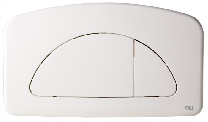 Splachovacie tlačidlo pre Wc Koleso Oriente Perline biele Oli