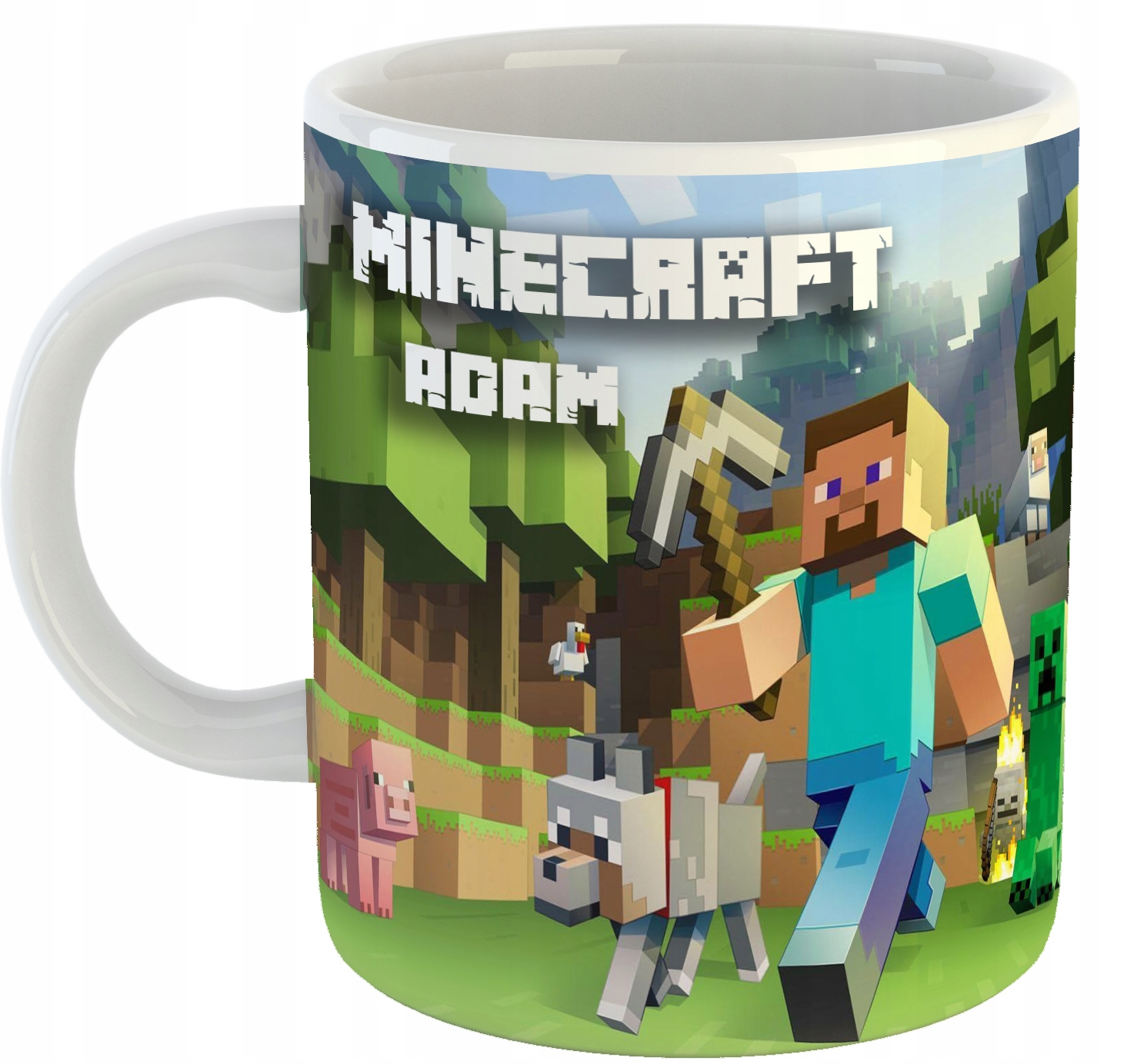 

Kubek Minecraft Dla Gracza Imię