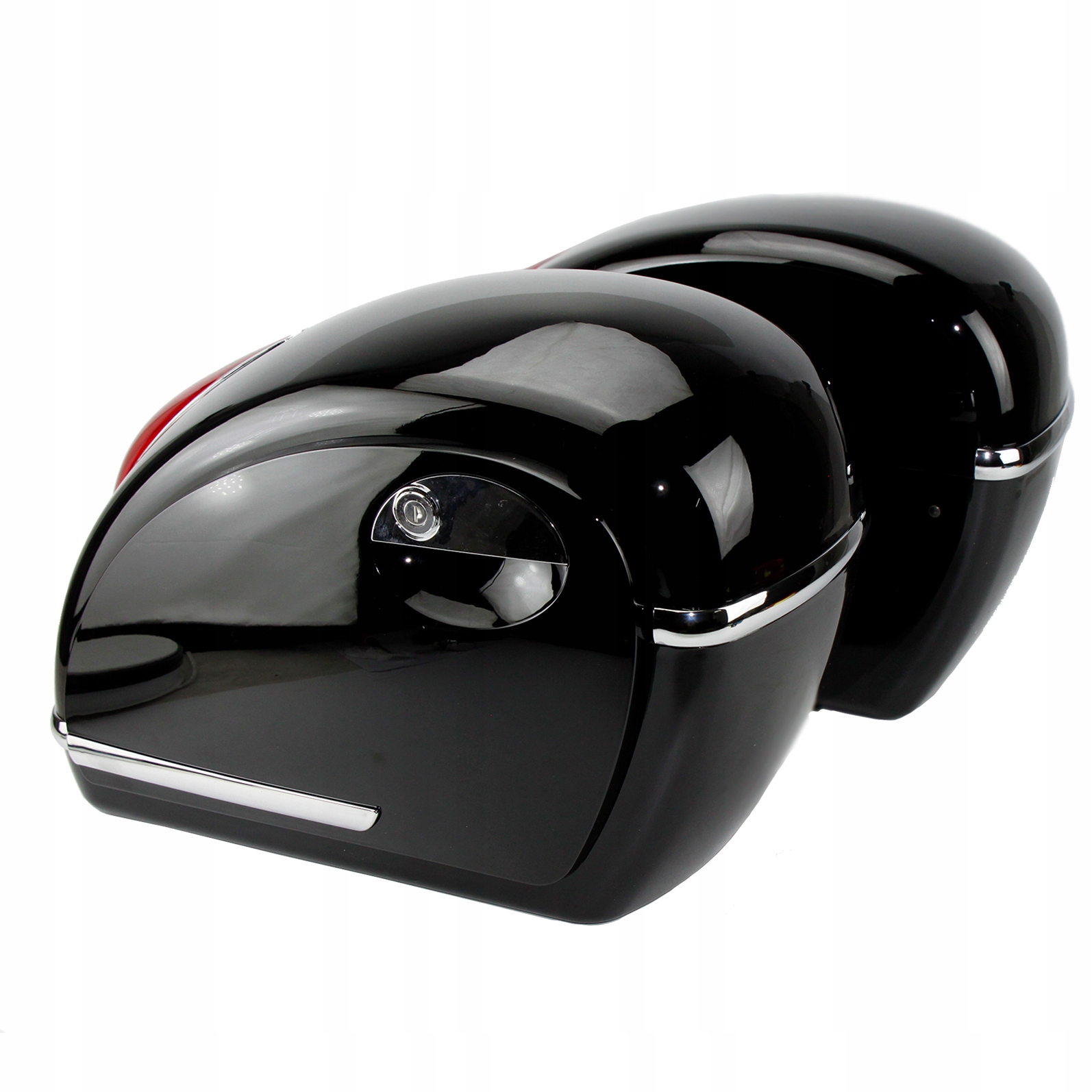 

Kufry lampami chopper cruiser shadow virago sakwy