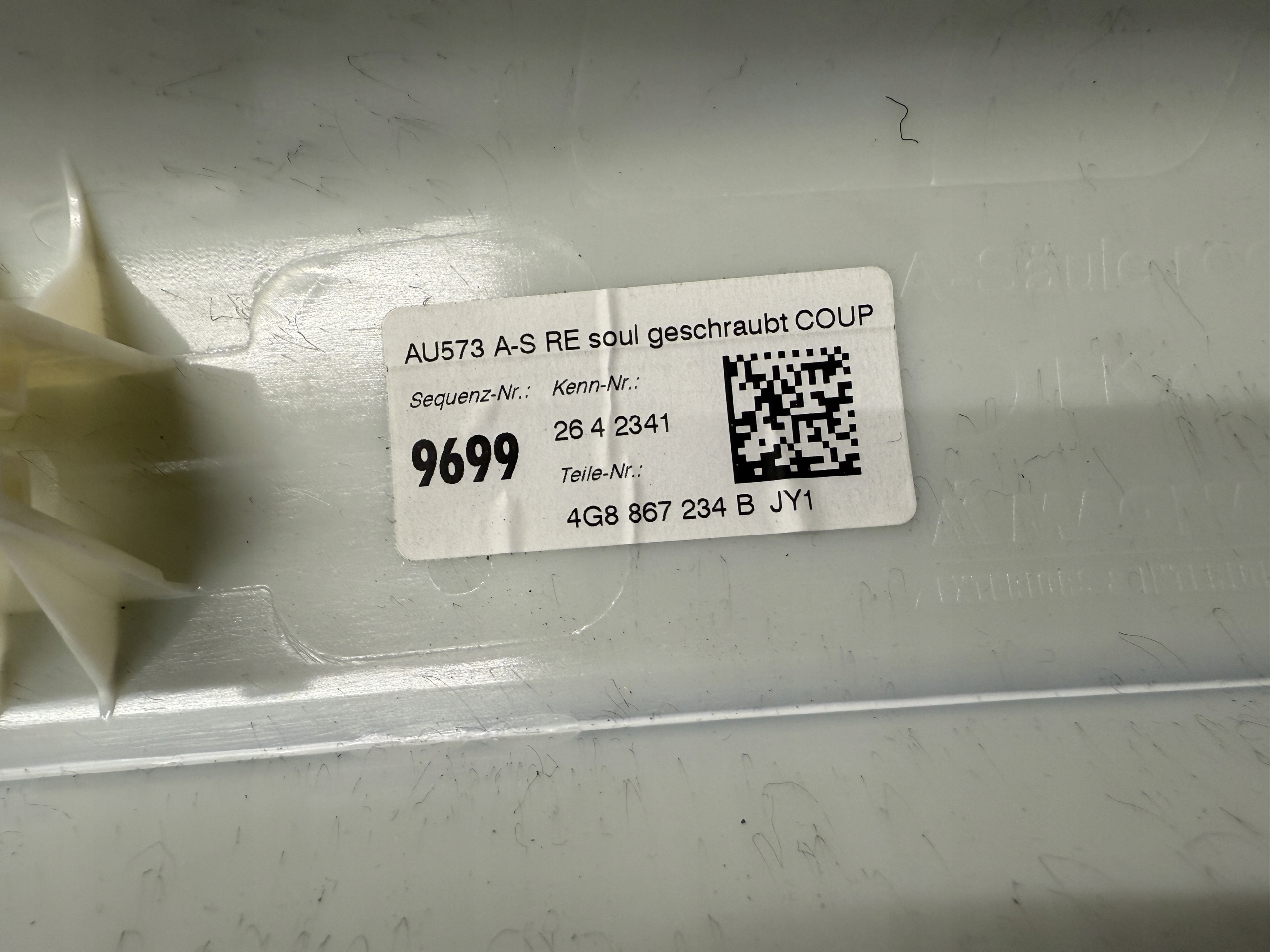 AUDI A7 4G cover SLUPKA A right 4G8867234B