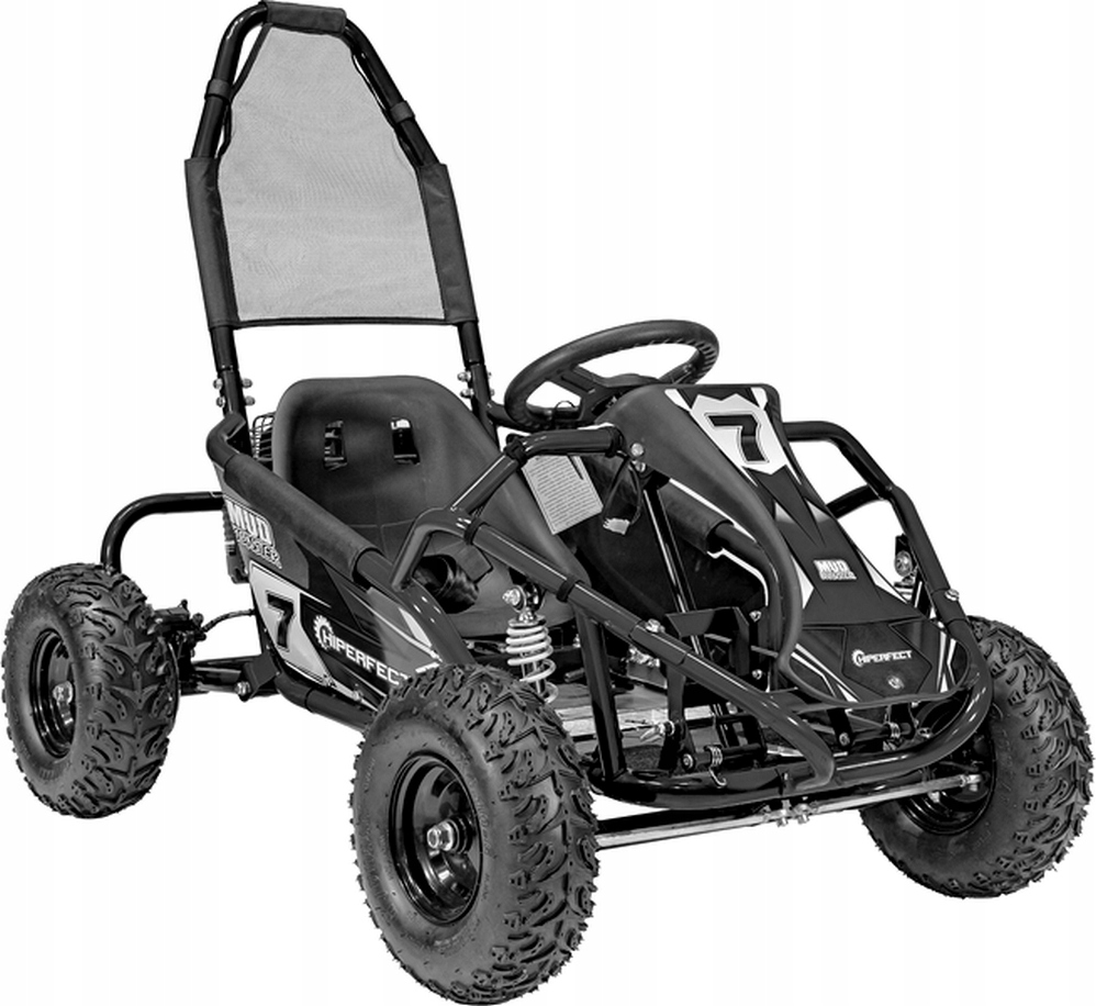 GOKART SPALINOWY MONSTER SILNIK 98CM POMPOWANE KOŁA