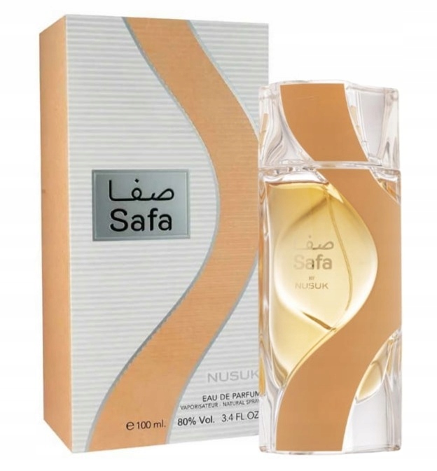 Oryginalne Perfumy Dubajskie Nusuk Safa 100ml EDP+Próbka 2ml Gratis!