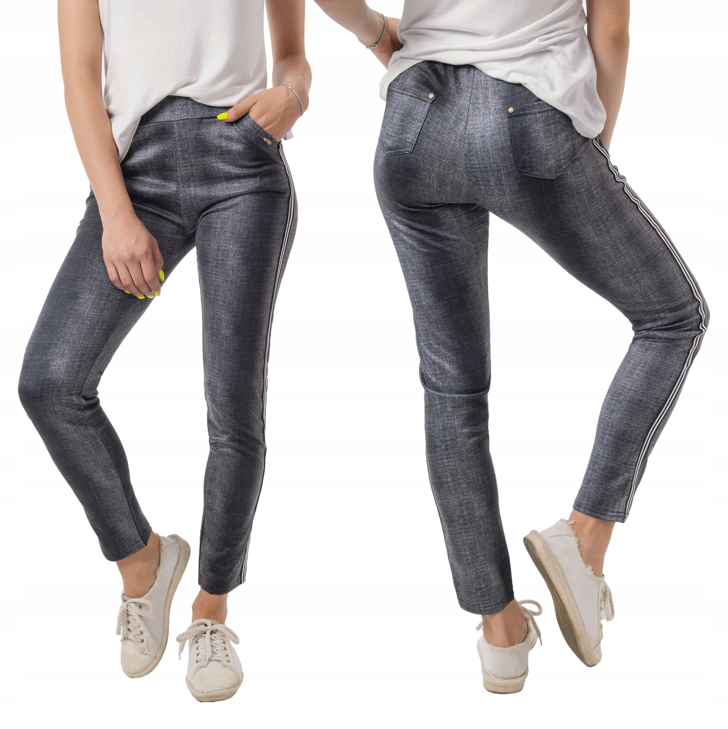 

Legginsy Rurki Spodnie Damskie PW821-02 r 3XL/4XL