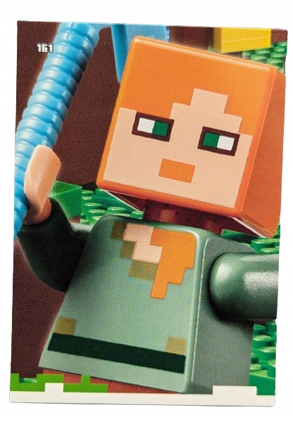 Karta Lego Minecraft Seria 1 Puzzle Numer 161