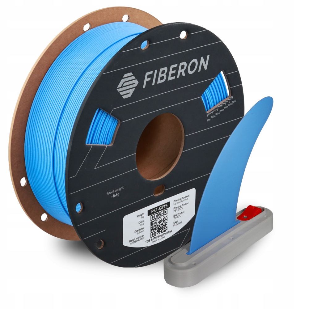 Polymaker Fiberon PET-GF15 Blue 1,75mm 1kg