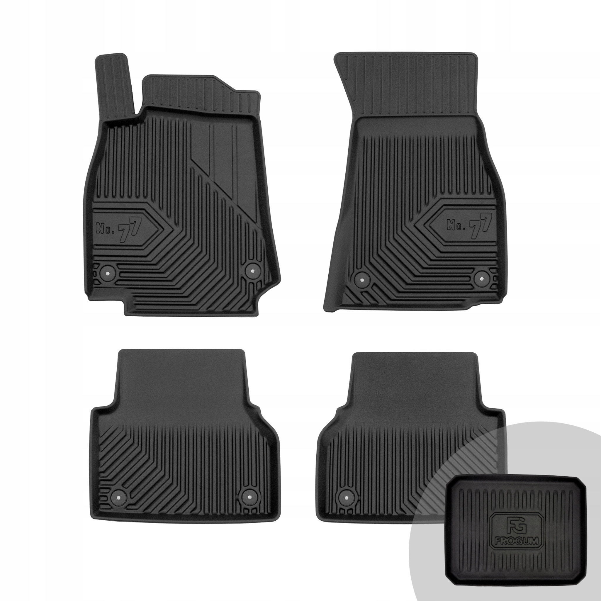 Frogum Koberce do auta pro Audi A7 Sportback II od roku 2017