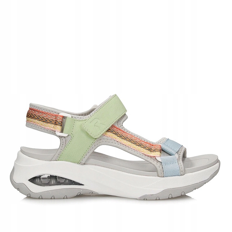 Originální barevné dámské sandály Rieker W3151-90