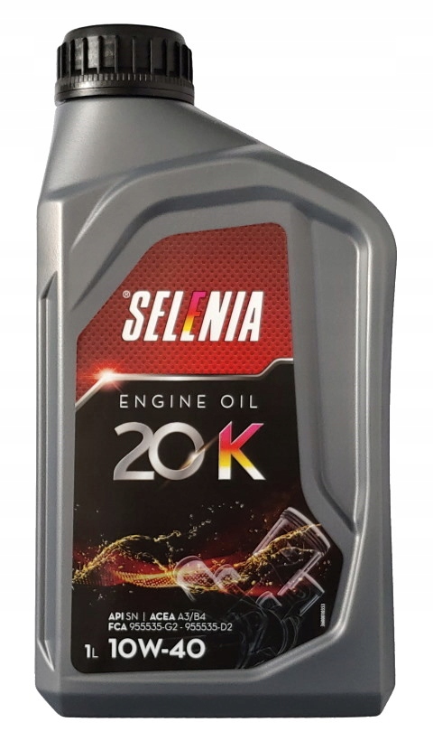 

Olej Selenia 20K 10W40 1 Litr 1L