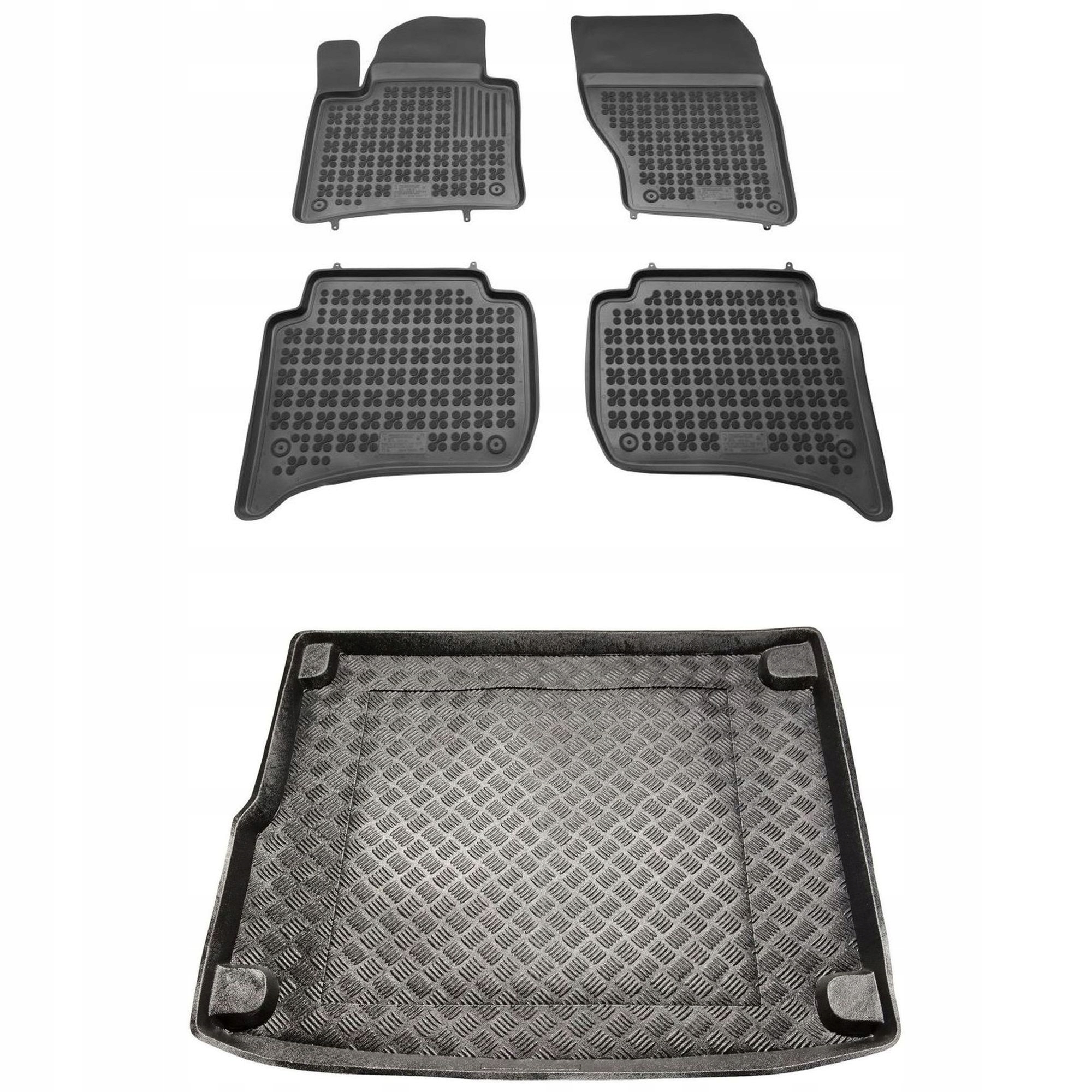 Sada kobercov a protišmykovej rohože Volkswagen Touareg II 2010-2014