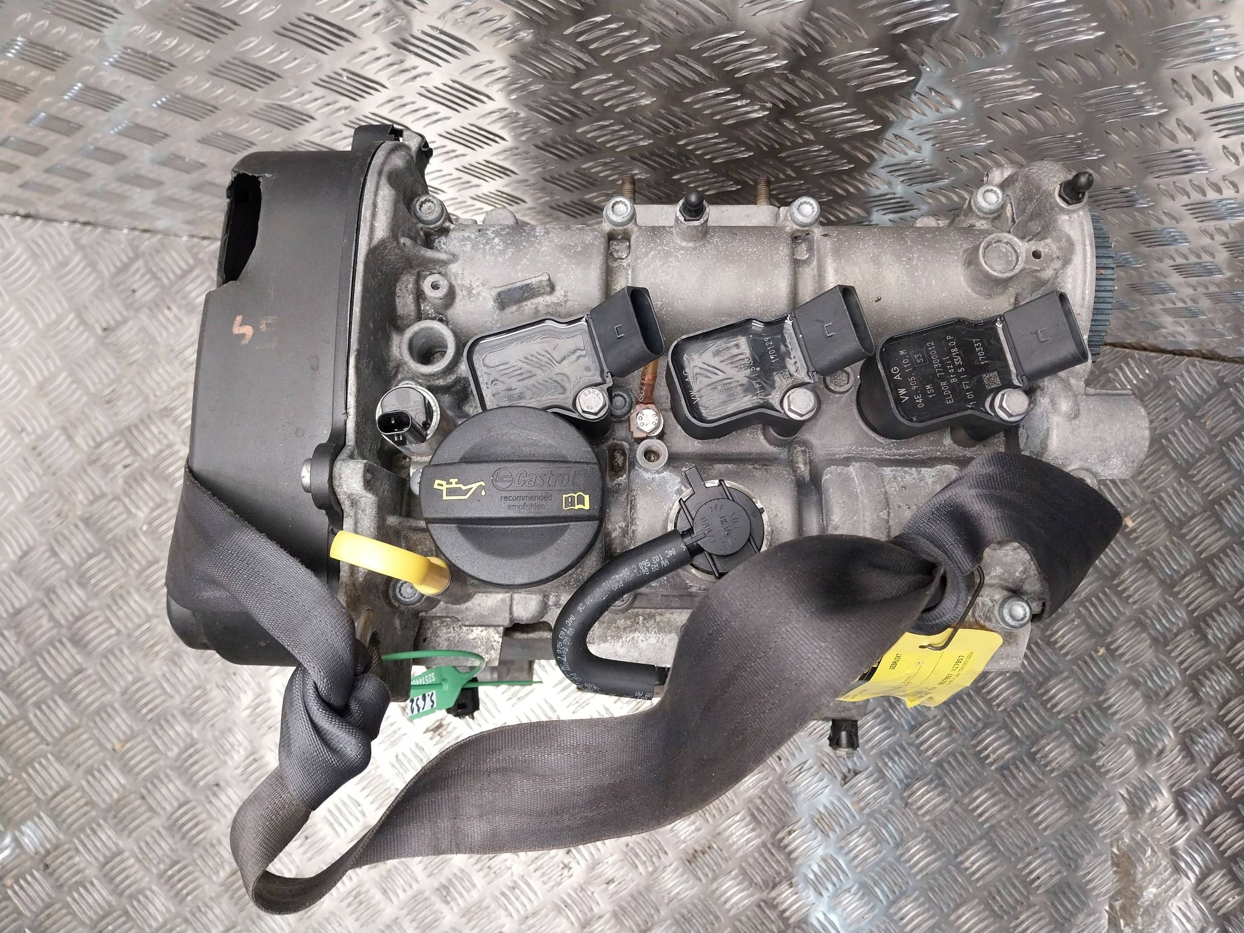 engine CHYA SKODA FABIA III VW UP MII CITIGO 1.0 MPI unprotected pillar