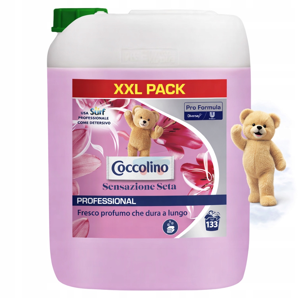 Coccolino Uczucie Jedwabiu Płyn do płukania 10L