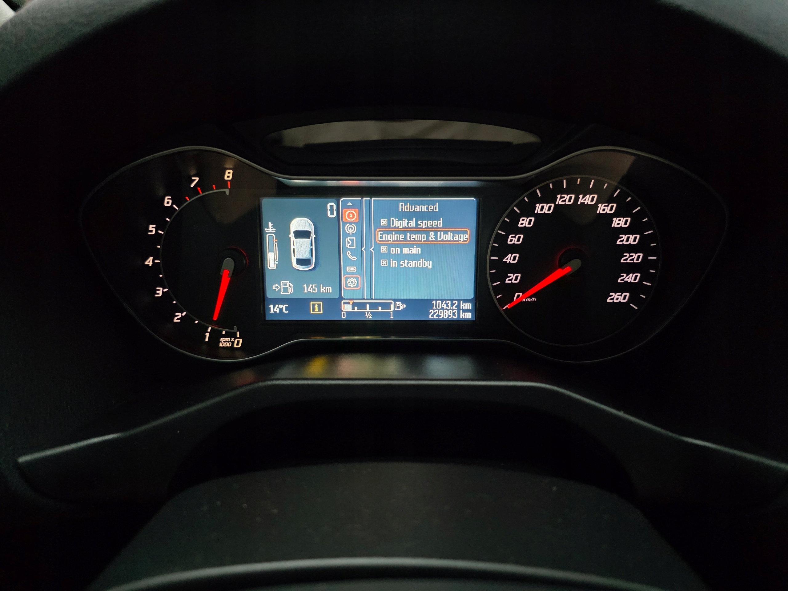 MONDEO MK4 FL спидометр + Бензин европа актуализация ПРОБЕГ