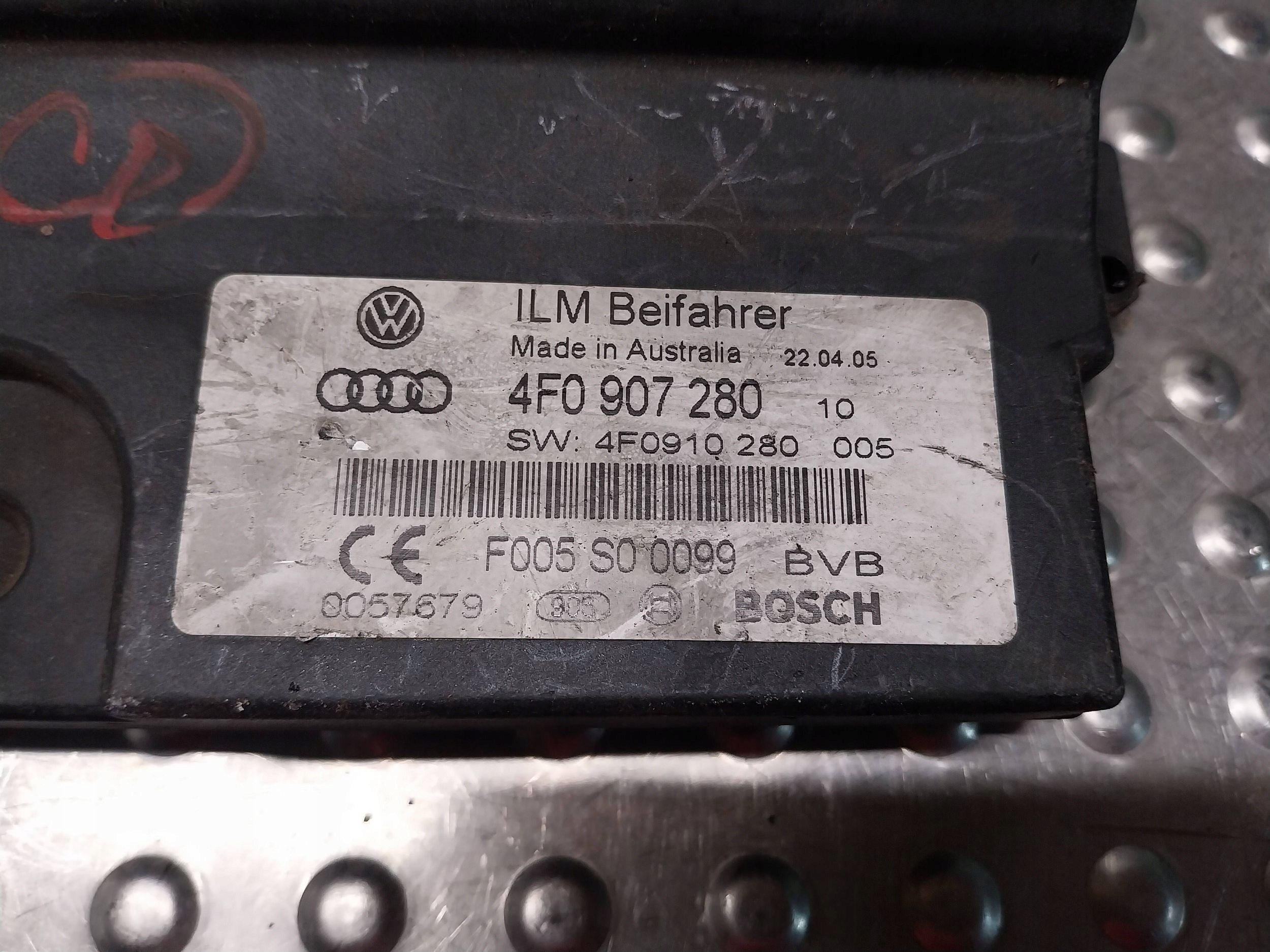 module control unit MOCY ILM 4F0907280 AUDI A6 C6 Q7 4L