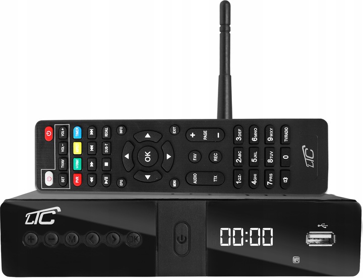 DEKODER TUNER TV NAZIEMNEJ HD DVB-T DVB-T2 / WiFi