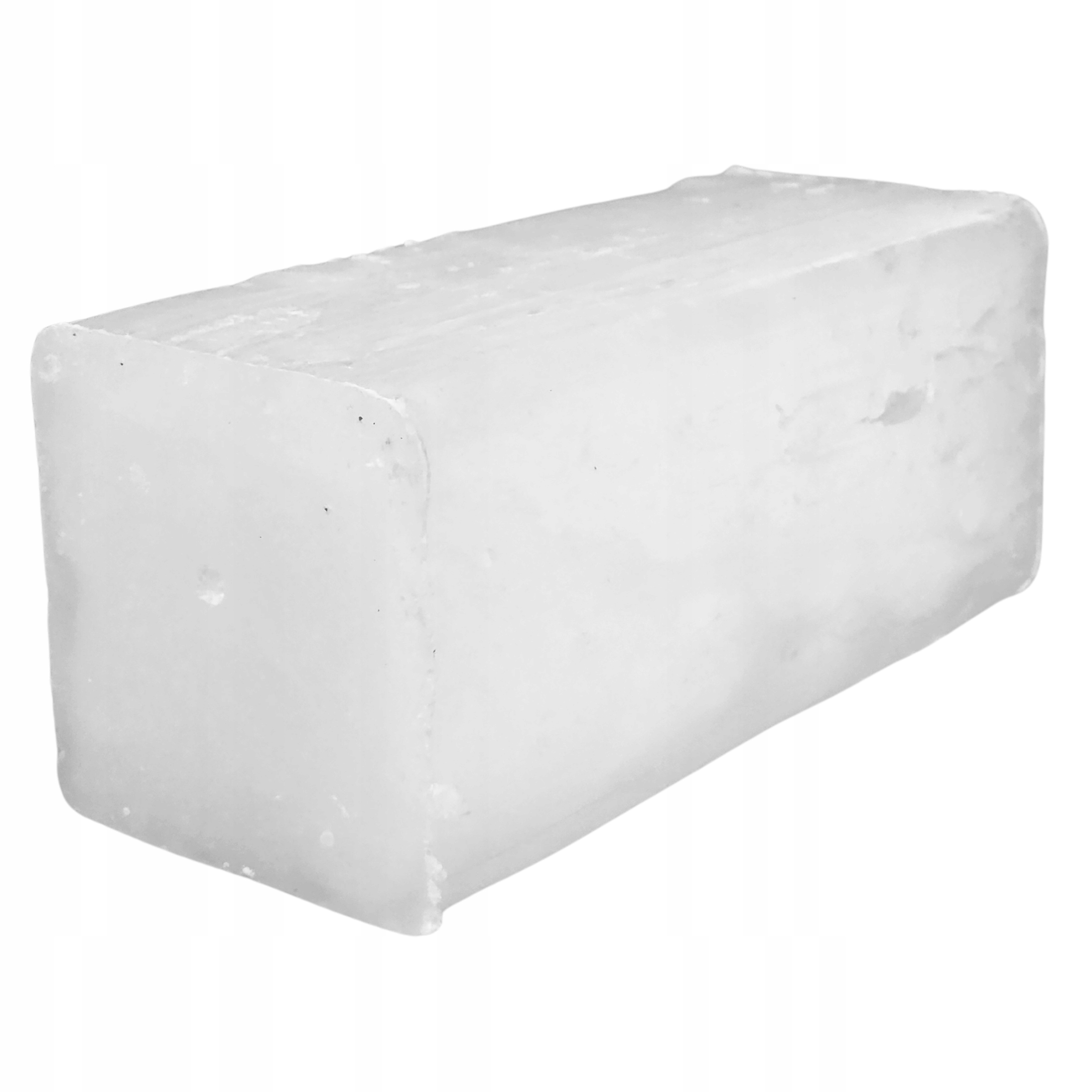 Parafina biała czysta 2 kg blok– parafina hydrorafinowana do odlewu, świec