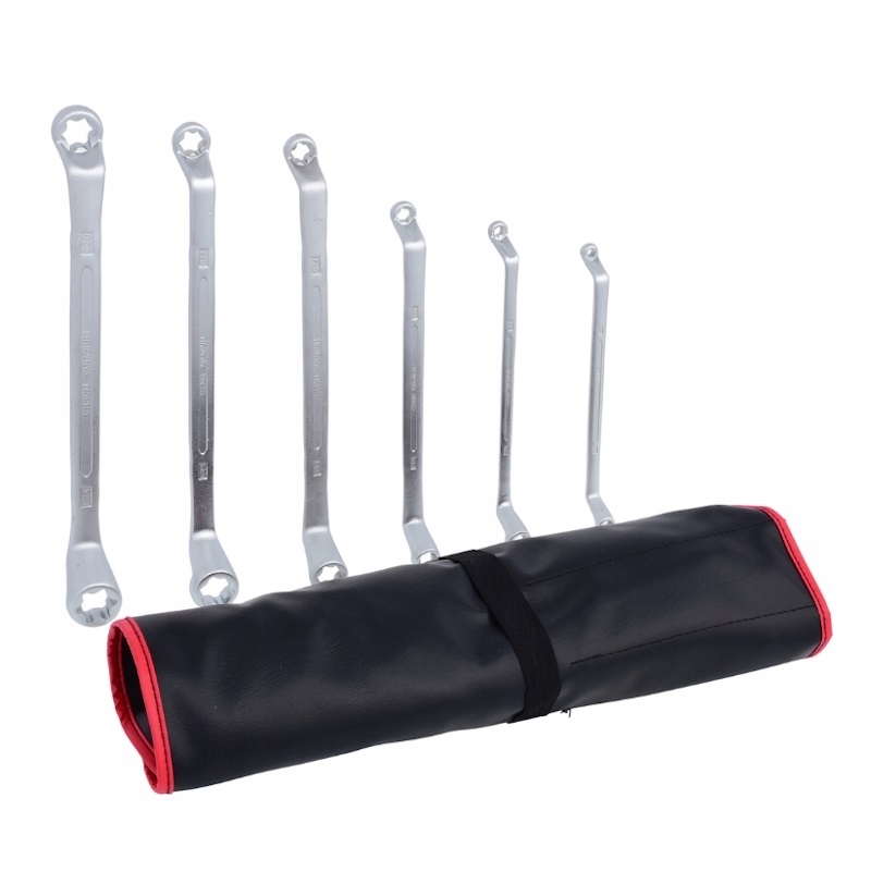 KS TOOLS 911.0360 KLUCZE OCZKOWE ODGIĘTE WYGIĘTE TORX E6-E24 ZESTAW 6szt EAN (GTIN) 4042146042847