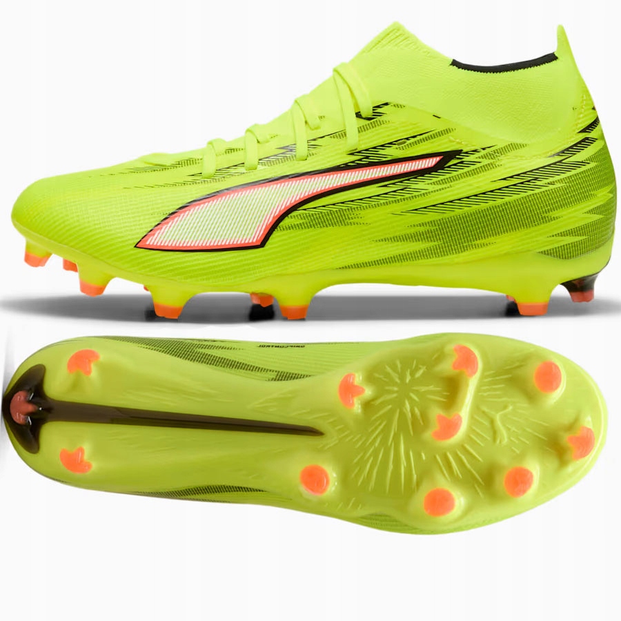 Puma Ultra 6 Match+ Fg/ag (44,5) Pánské boty Lanki Žlutá