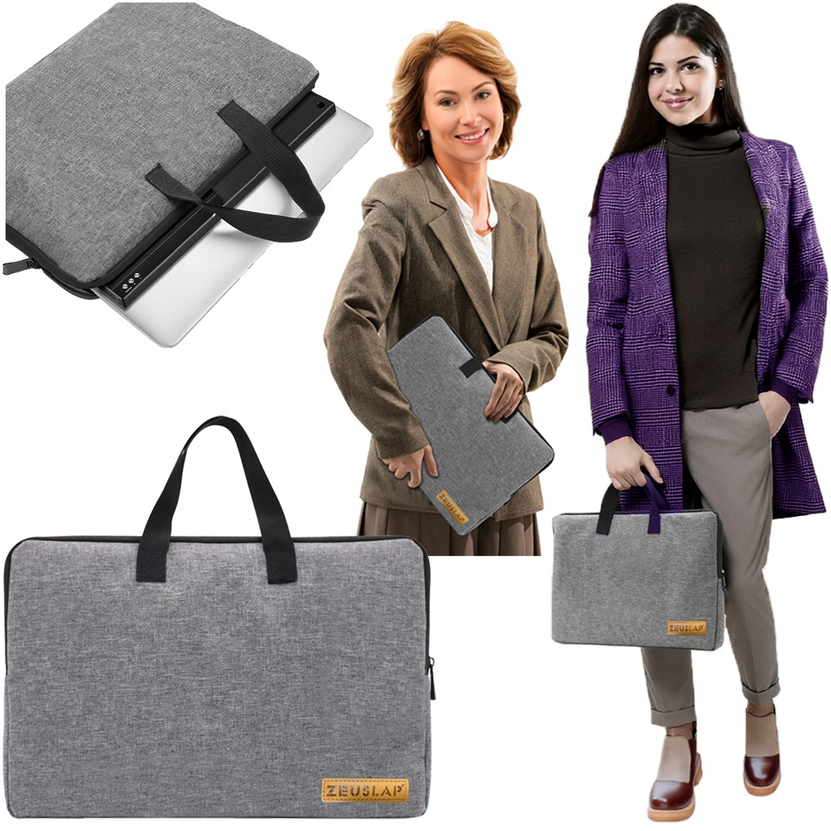 Taška na přenosný monitor pro notebook Zeuslap ochranné pouzdro Pevná 18.5"