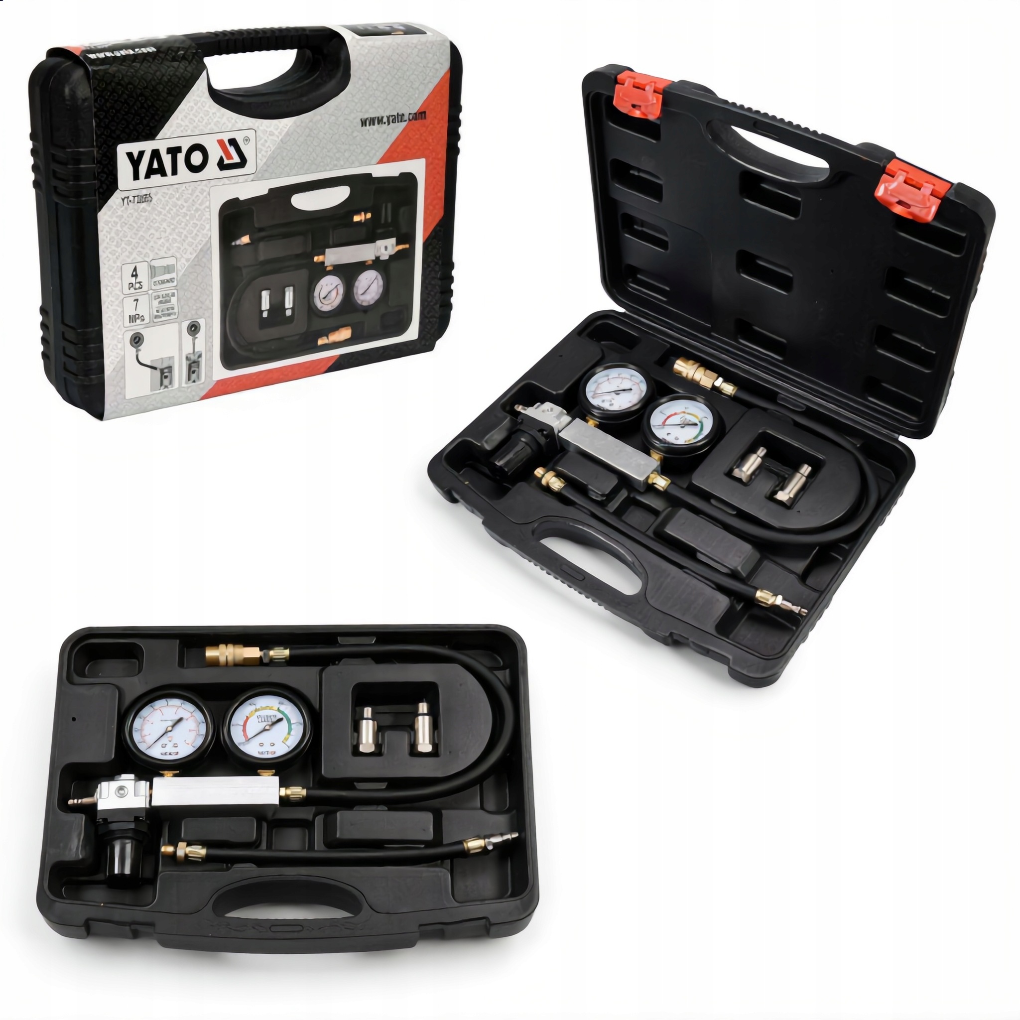 Sada Pro Měření Těsnosti Válců Tester Měřič Yato YT-73055