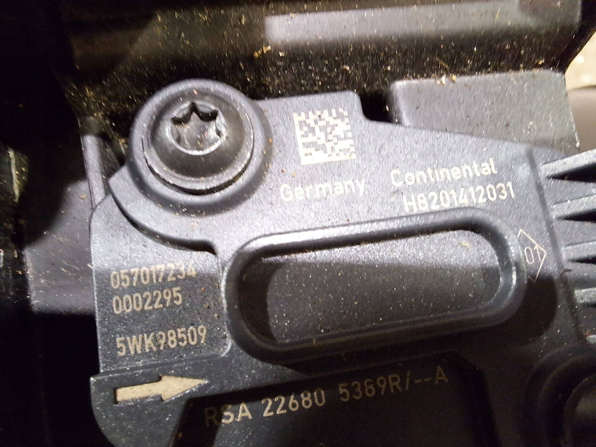 Gehäuse filter luft 165007121R RENAULT