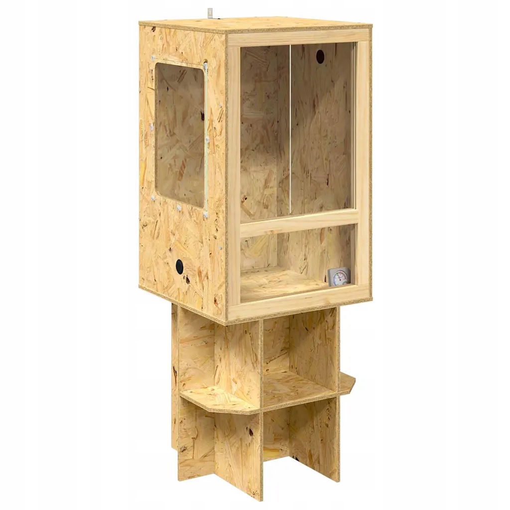 Levně Terárium Hnědá 50 x 50 x 130 cm Osb