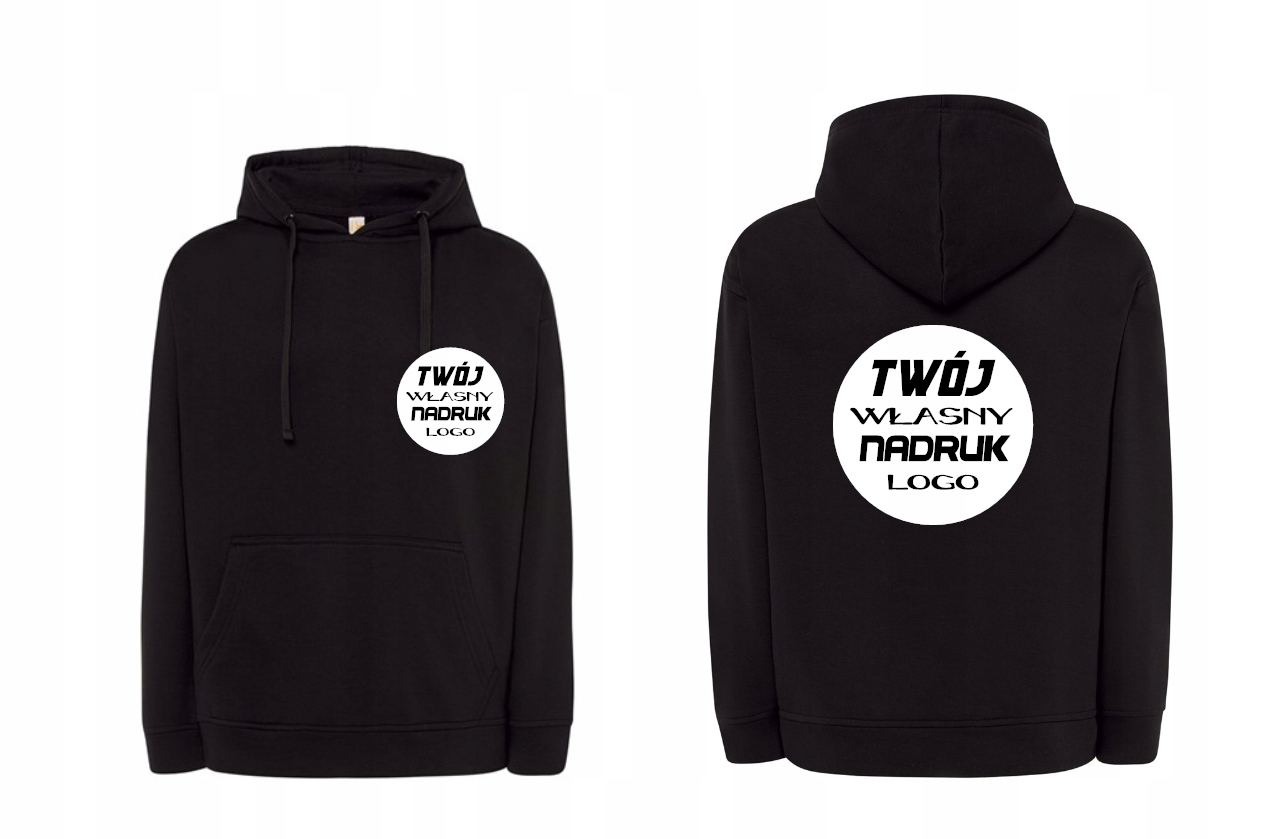BLUZA Z KAPTUREM WŁASNY NADRUK LOGO IMIE XL Marka inna