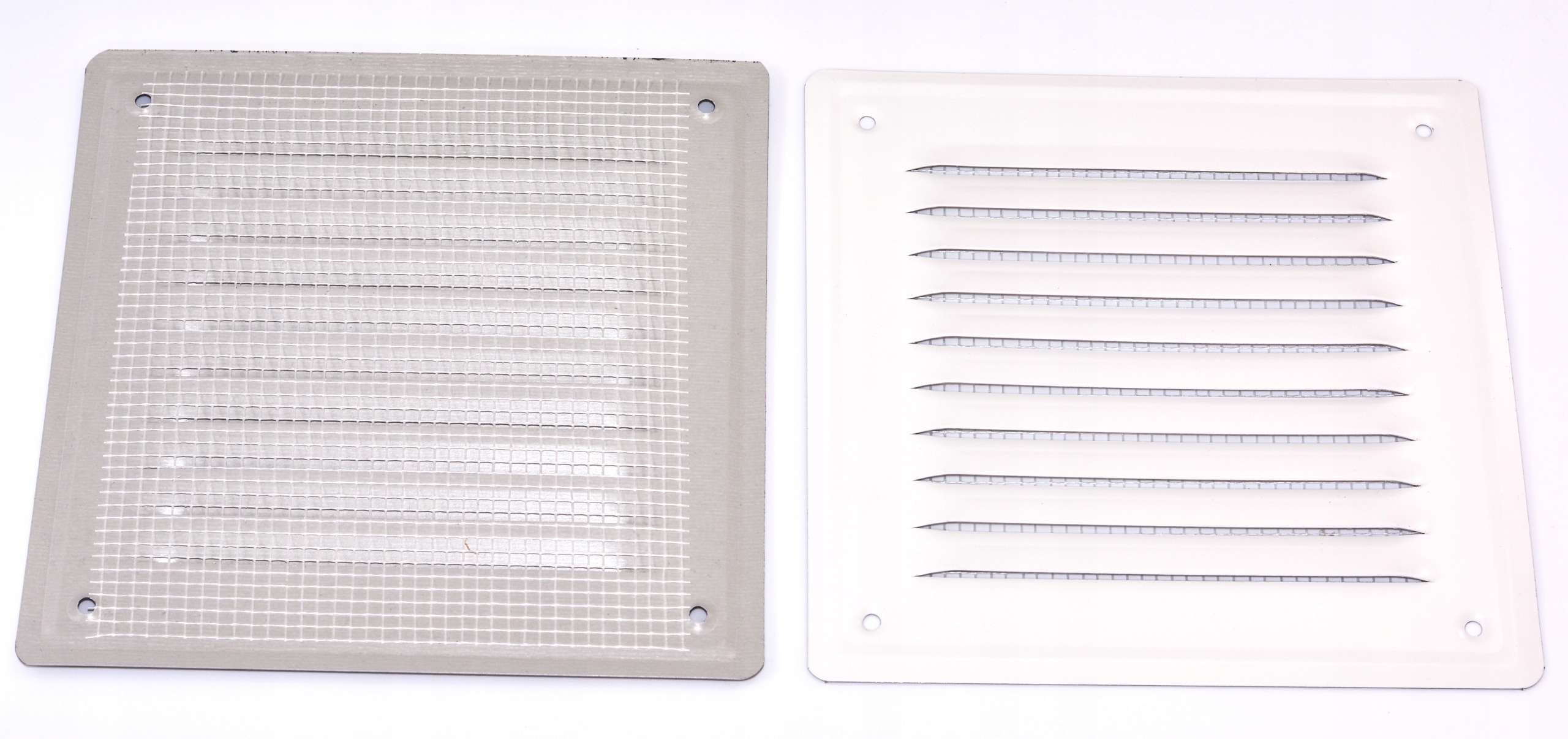 

Kratka Wentylacyjna Kominowa 14X14 Metalowa Biała