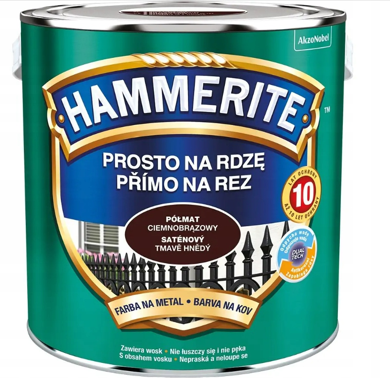 

Hammerite Półmat Ciemnobrązowy 0,7 L