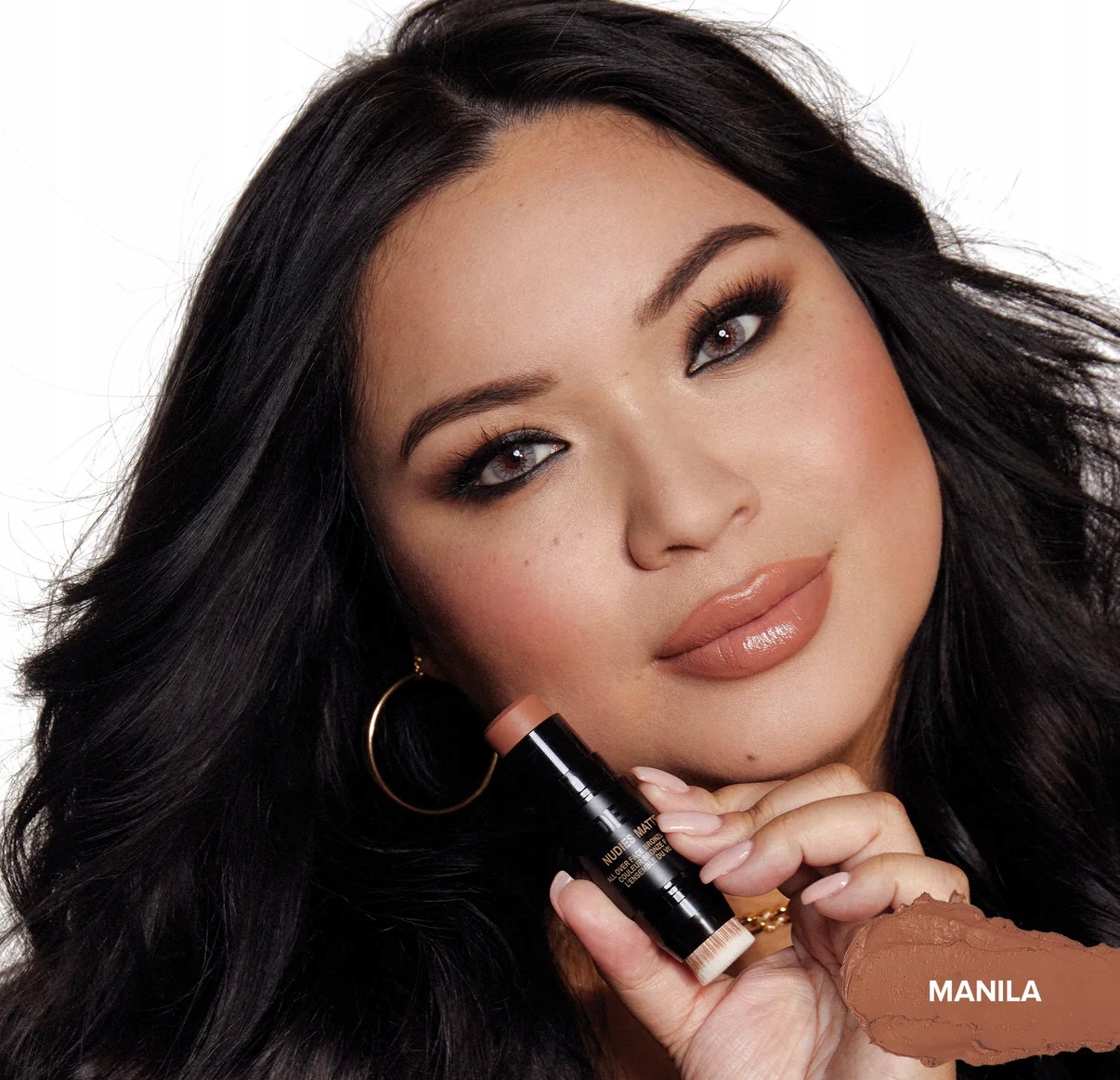 NUDESTIX NUDIES MATTE BRONZER Sztyft do konturowania z pędzlem MANILA 7G EAN (GTIN) 839174008495