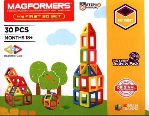 MAGFORMERS MY FIRST KLOCKI MAGNETYCZNE 30 EL