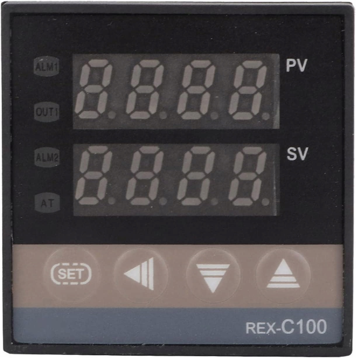 STEROWNIK REGULATOR TEMPERATURY REX C100 230 RELAY Marka bez marki