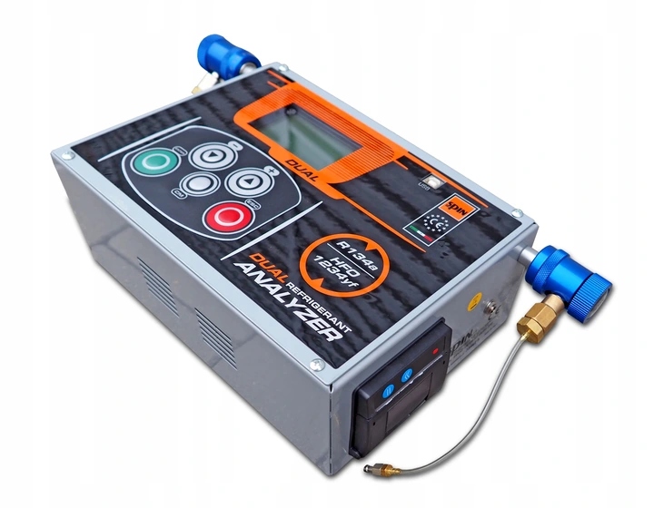 Analizator gazu czynnika R1234yf, R134a z drukarką Spin Marka Spin