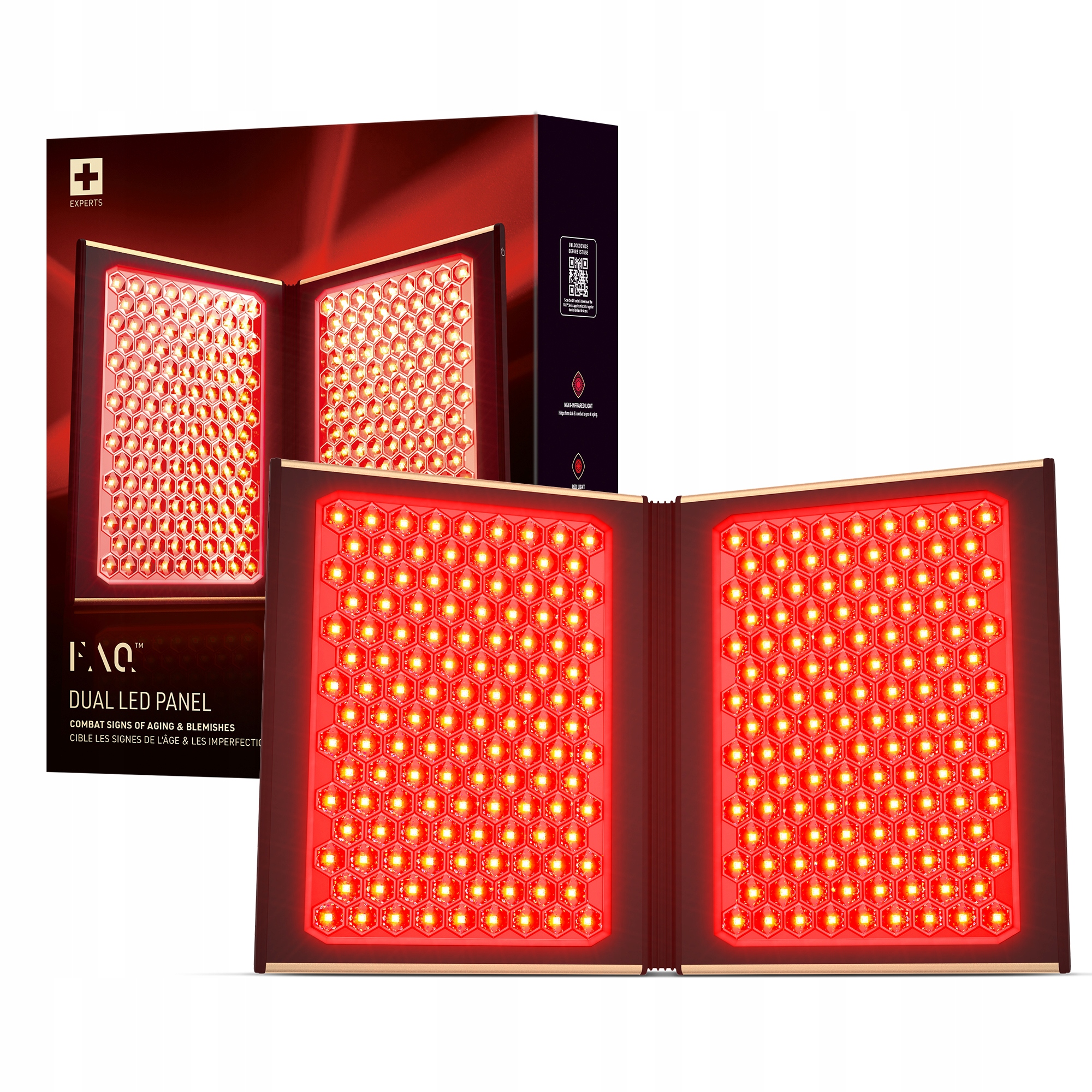 Faq Dual Led Panel – Pełne spektrum Led a podczerwień do twarzy a ciała